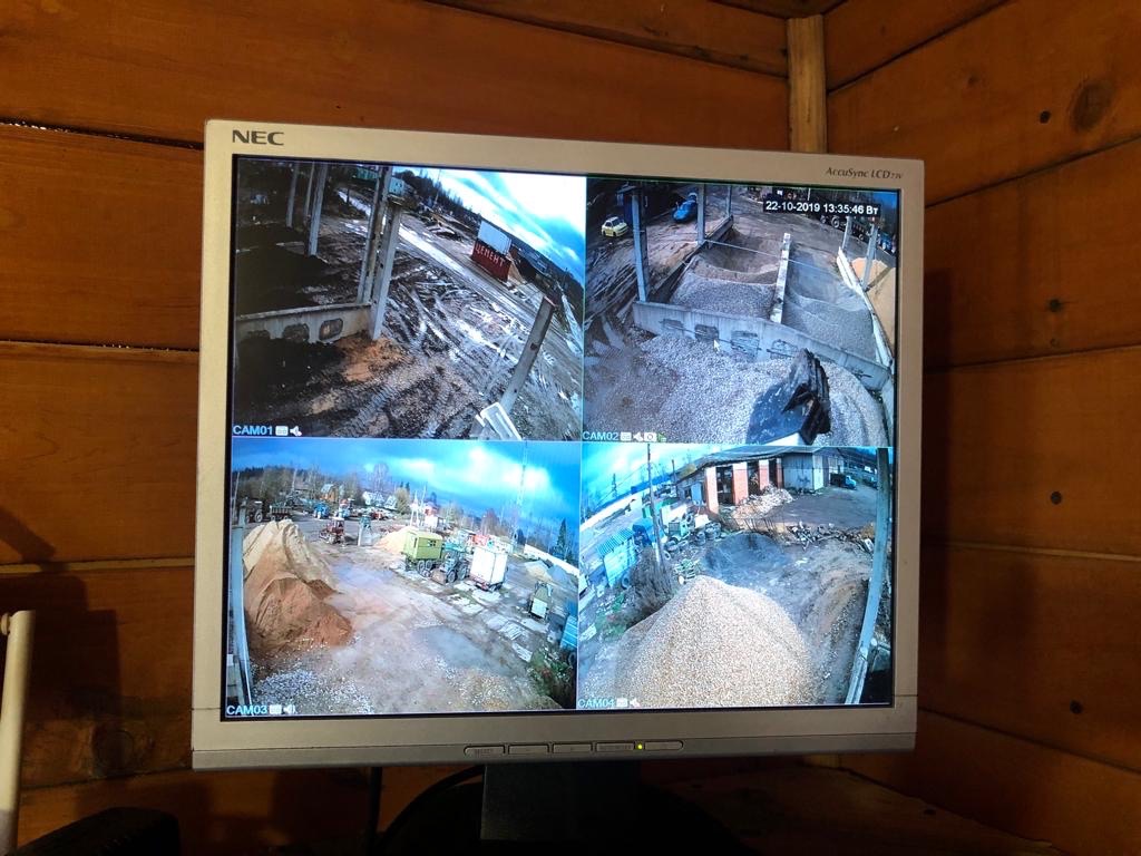 Видеонаблюдение в деревне Бухловка